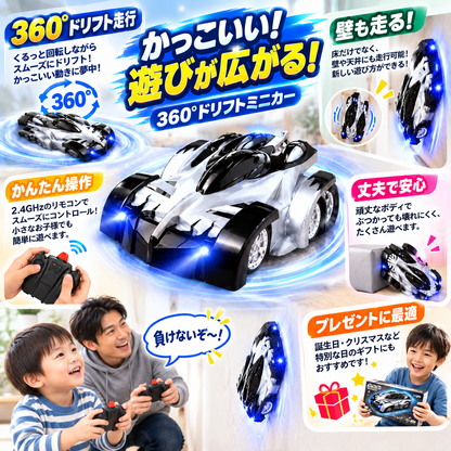 壁！天井！360°ドリフトミニカー