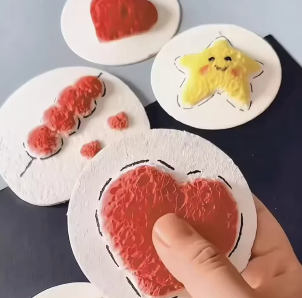 3Dぷくぷくキャンバス紙だけセット！